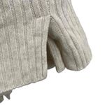 Vince Oatmeal Ribbed Knit Turtleneck Long Sleeve Wool Cashmere Sweater Womens XS Photo 1