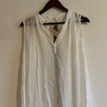 Eberjay NWT Eberjey Women's White Summer Of Love Russel Chambray Cover Up Dress Size S Photo 3