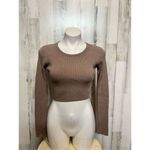 ZARA  Long sleeve crop top size medium Photo 1