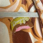 Dazey LA RARE  Orange line nude art  Dress size S Photo 2