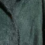 Willow & Root Green eyelash knit cardigan sweater size small Blue Photo 9