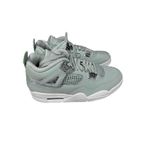 Nike  Air Jordan 4 Retro Seafoam Green Metallic Silver Sz 11.5 W / 10 M NEW Photo 1