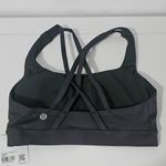 Lululemon Energy Bra Medium Support, B–D Cups - Graphite Grey - Size 4 - LW2EB2S Photo 3
