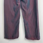 Vtg Y2K Holographic Trouser Pants High Rise Pull On Straight Wide Leg Sz Small Purple Photo 8
