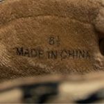 blowfish Vegan Ankle Boots Size 6.5 Leopard Print Photo 9