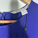 Diane Von Furstenberg DVF Diane Von Furstenburg NEW!! Jeannie Dress in Tanzanite Blue Size 10 Photo 6