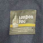 London Fog 1980s  Floral Water Resistant Wool Lined Transitional Trench Coat 12P Photo 9