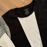 DKNY jeans NWT Black Gray White Colorblock Sweater Size XL Photo 5