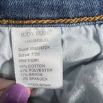 Judy Blue Skinny Fir Capri Denim Jeans Blue Size 7/28 Stretch Distressed Comfy Photo 8