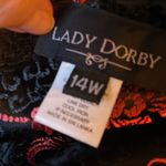 Lady Dorby size 14W tank top & jacket vintage Red Photo 6