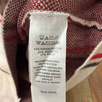 Tahari Women's  Beige Plaid Cowl Neck Sweater M Photo 8