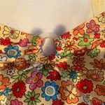 SheIn Flower Print Crop Top Photo 4