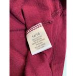 Dress Barn Women's Burgandy Long Sleeve Top - size 14/16 Photo 6