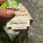 Lovers + Friends  Green Leaf Print Mini Dress Photo 4