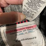 Anthropologie Cartonnier Blazer Tricolor Print Ombre Houndstooth One Button Preppy Tomboy Work Office Fit Flare Fall Light Weight Photo 4