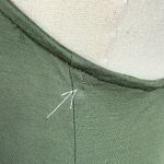 IBEX Bridget Merino Wool Racer Back Sleeveless Maxi Dress Green Sz S *Altered* Photo 6