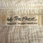 Free People Bohemian Gauze Lucy Solid Swing Top in White Size XL Cottage Photo 13