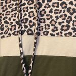 SheIn Animal Print Hoodie with Beige Accents size medium Photo 2