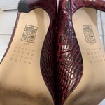 White House | Black Market | Olivia Port maroon colored heels size 9 Photo 4