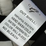 Gracia NWT  Wide Leg Lined High Waisted Belted Pants | Black/White | Small Photo 7