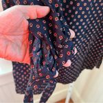 H&M NWT Long Sleeve Mini Dress Puff Sleeves Size 2 Lightweight 100% Viscose Photo 4