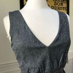 Max & Ash Dress Black Silver Glitter NWT M L Black Photo 5