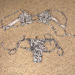 Zaful Tie Black and White Swim Set Photo 1