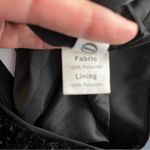 Black Sequin Knee Length Pencil Skirt Photo 11