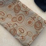 Painted Pony womens medium blazer made in USA circle 90s jacket soft square butt Green Photo 7