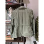 J. Crew Factory Ripstop Utility Jacket Green Womens Size XS Photo 4