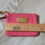 Michael Kors Coral Leather Wristlet with Card Slots Pink Photo 9