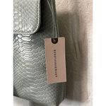 Anthropologie Street Level Real Suede Bag Purse Mint/Menth Designer Professional Photo 9