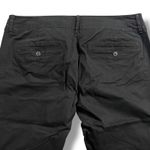 American Eagle Womens Chinos Khaki Pants Straight Leg Stretch Black Size 14 Photo 5