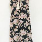 Halter Flowing Floral Bohemian Dress Photo 4