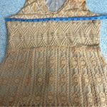 Anthropologie  KOROVILAS Calantha Crochet Maxi Dress Peach Women’s Size M Photo 8