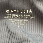 Athleta transcend ribbed leggings 7/8 length large Photo 13