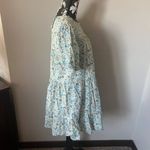 Tuckernuck Hyacinth House Womens Floral Dress Tiered Ruffle Xsmall Blue Size XS Photo 4