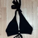 Aerie  Black Halter Bikini Top Photo 0