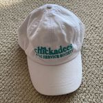Adams NEW  Chickadees KPhi Service Society White Hat Baseball Cap One Size NWP Photo 0