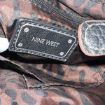 Nine West Crossbody Purse Bag Black Faux Leather Pebbled Womens Ladies Photo 5