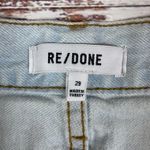 RE/DONE NWT ‘90s High Rise Loose Fit Jeans Bleach Destroy Women's Size 29 Photo 7
