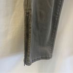 White House | Black Market Gray Skimmer Denim Jeans Women Size 8 Side Ankle Zipper Photo 1