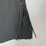 Sophie Rue Rayon Sleeveless Tank Size Small side lace-up cinched ties gray Photo 8