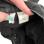 Reformation  Black Raw Hem Denim Shorts 25 Photo 3