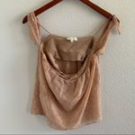 The Jetset Diaries  TJD Sierra Top Nude Floral Contemporary Boho Romantic Small Photo 4