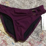 Robin Piccone  plum bikini bottoms. NWT Photo 0