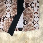 Worthington  snake print scuba skirt size 12 Photo 2