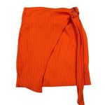 Boohoo  Wrap Mini Skirt in Orange Photo 0