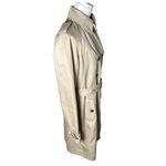 Banana Republic  Trench Coat‎ Medium Tall Double Breasted Belted Classic Photo 8
