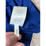 Lole  Love Tank Top UPF 50+ Blue Sleeveless Back Braid Yoga LARGE Activewear Photo 8